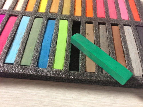 pelo multicolor