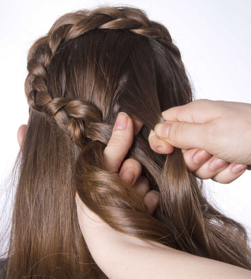 recogidos con trenzas