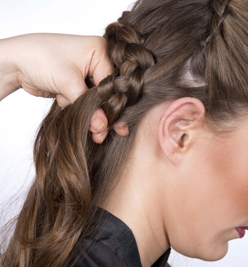 recogidos con trenzas