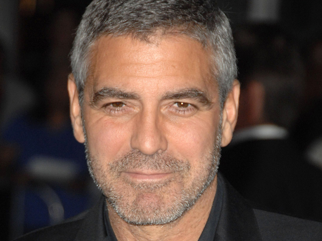 estilo de barba George Clooney