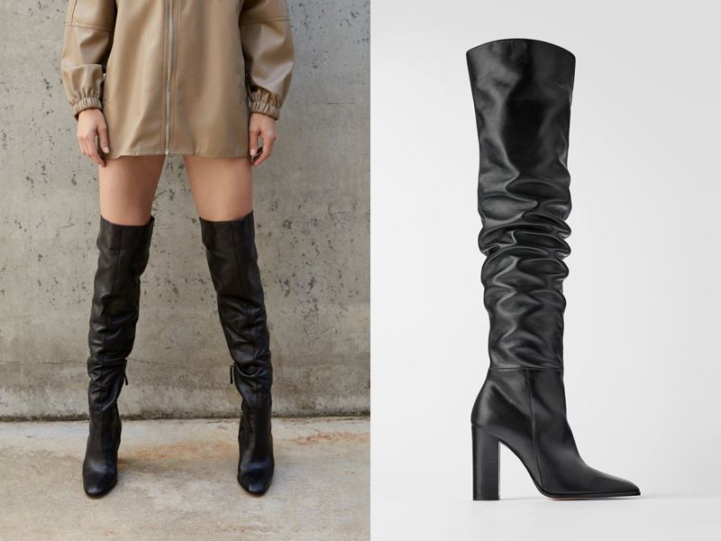 botas-xl-ZARA LOS ZAPATOS DE MODA EN OTOÑO 2019 Y CÓMO COMBINARLOS