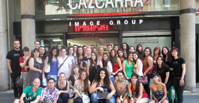 LA ESCUELA DE MAQUILLAJE CAZCARRA CELEBRA EL FIN DE CURSO
