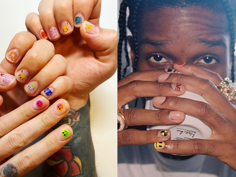 Uñas pintadas para hombres: 4 Tendencias en colores y diseños - Blog de  Cazcarra